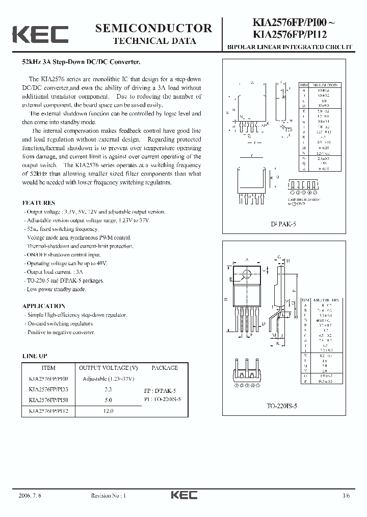 KIA2576FPPI50_4366557.PDF Datasheet