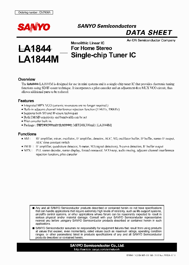 LA1844M_4366833.PDF Datasheet