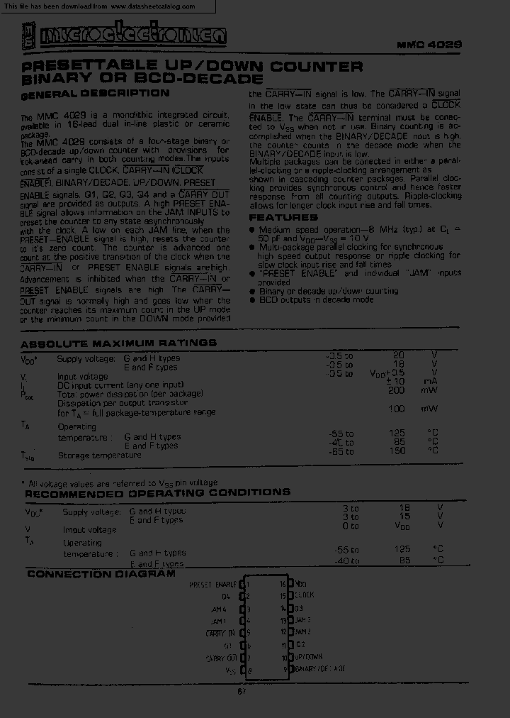 MMC4029_4368187.PDF Datasheet