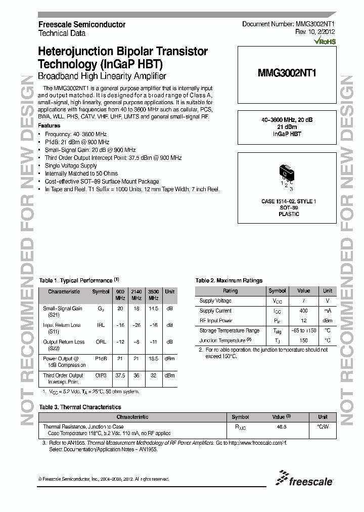 MMG3002NT112_4369966.PDF Datasheet