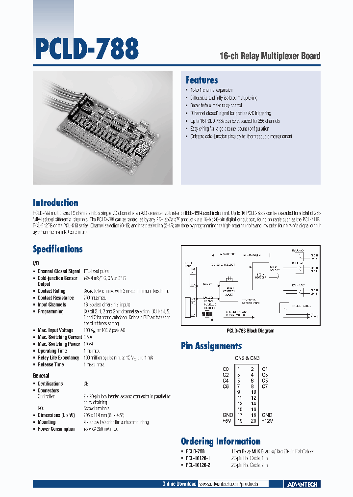 PCL-10120-1_4373290.PDF Datasheet