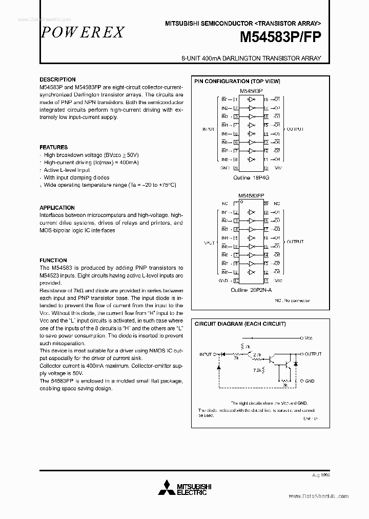 M54583FP_4373403.PDF Datasheet