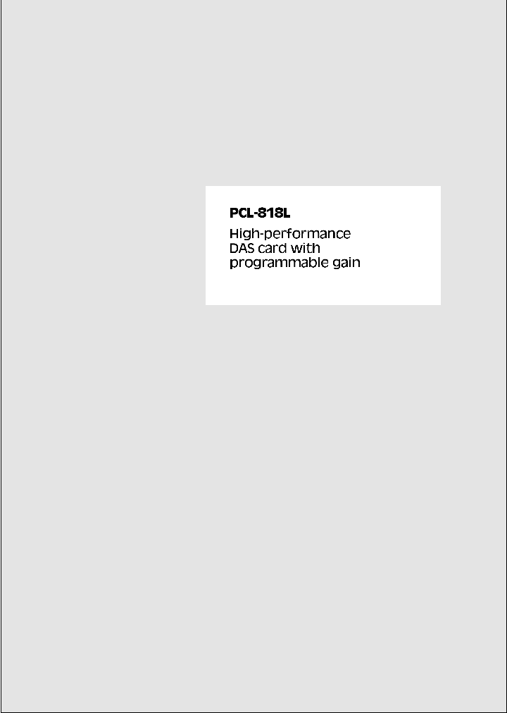 PCL-818L_4374516.PDF Datasheet