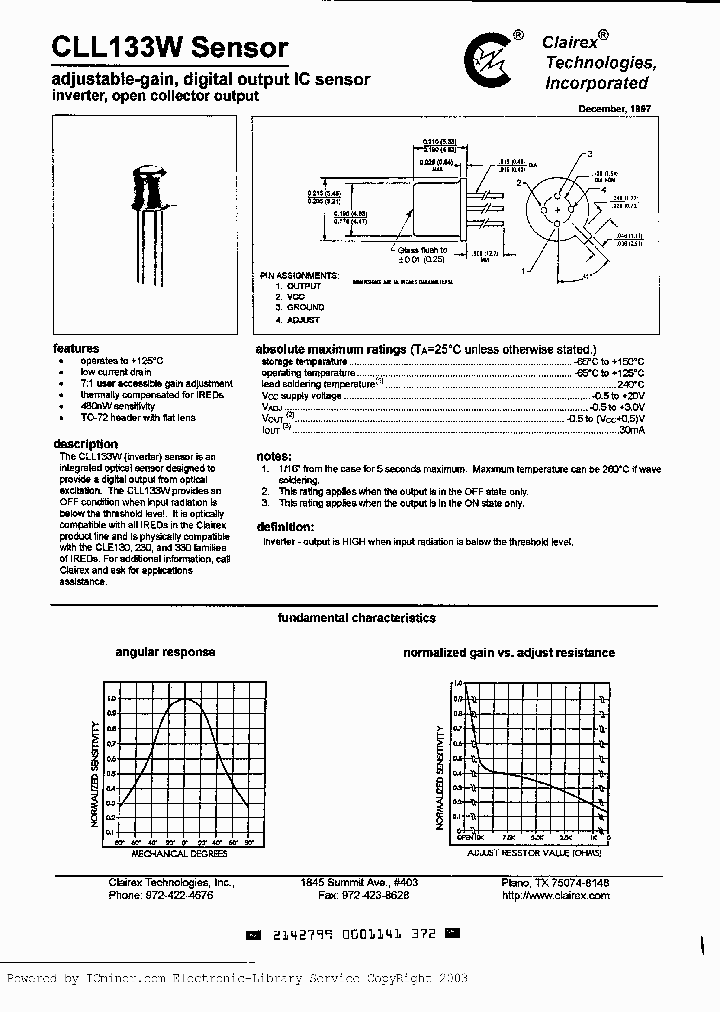 CLL133W_4375002.PDF Datasheet