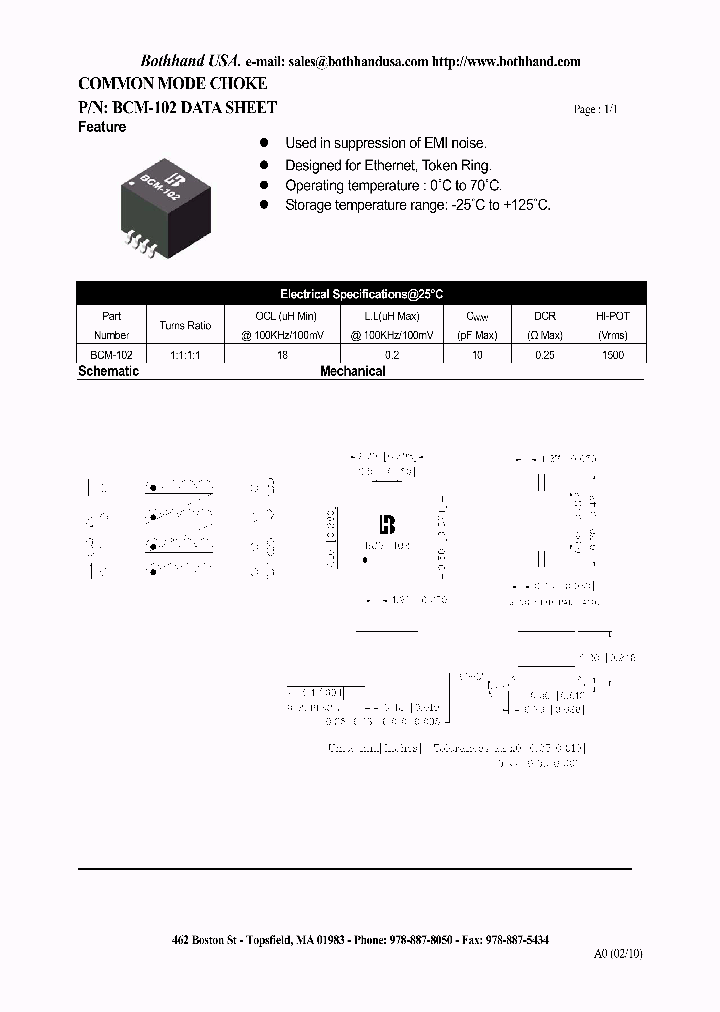 BCM-102_4375819.PDF Datasheet