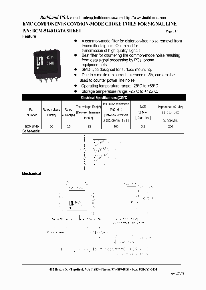 BCM-5140_4376035.PDF Datasheet