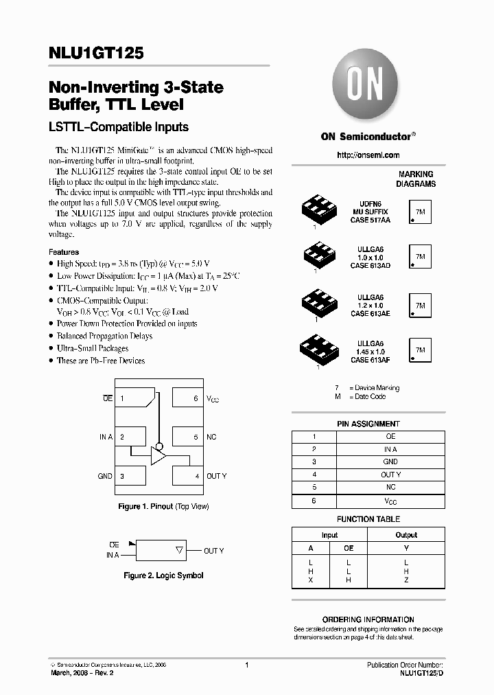 NLU1GT125CMX1TCG_4376919.PDF Datasheet