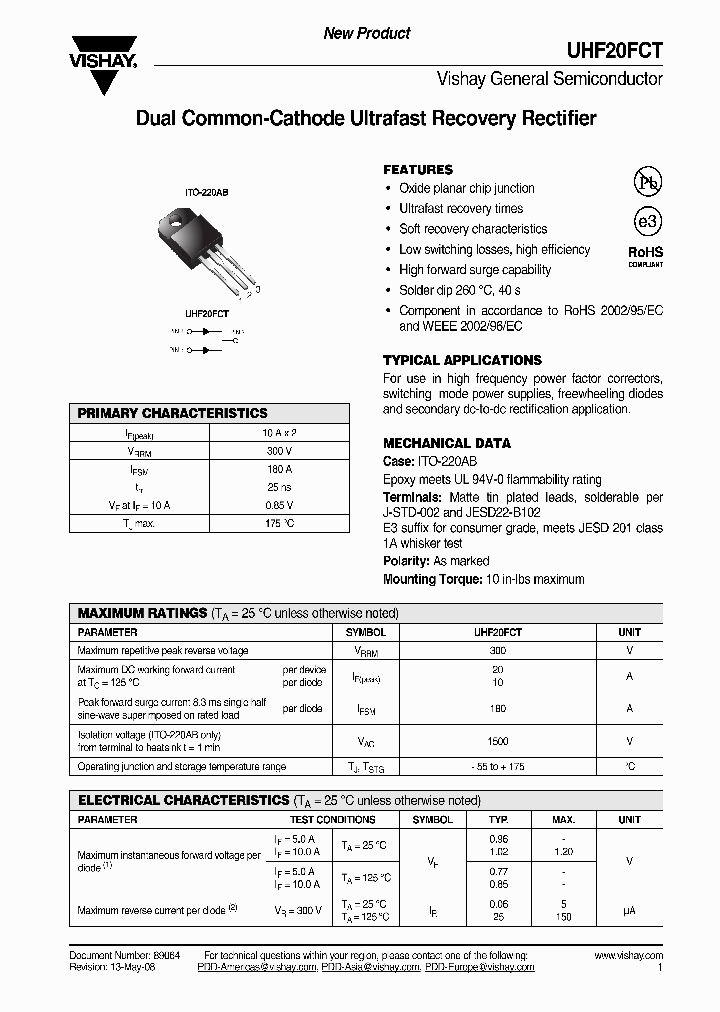 UHF20FCT-E3-4W_4381909.PDF Datasheet