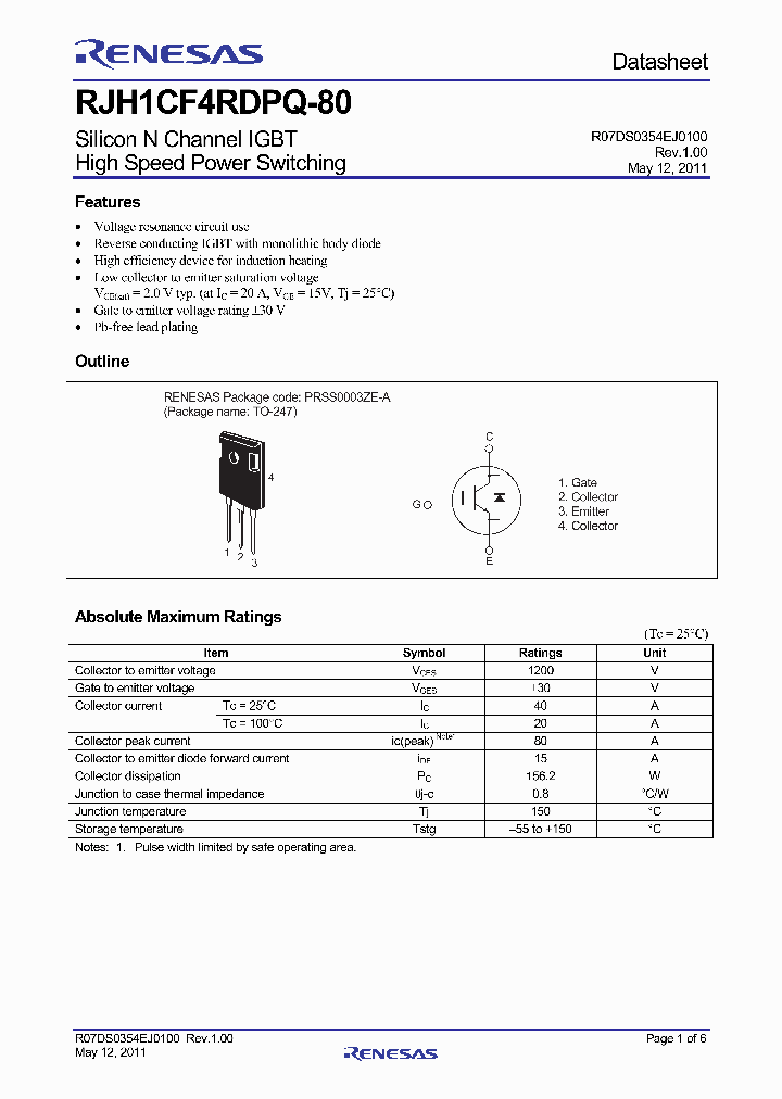 RJH1CF4RDPQ-80_4383452.PDF Datasheet