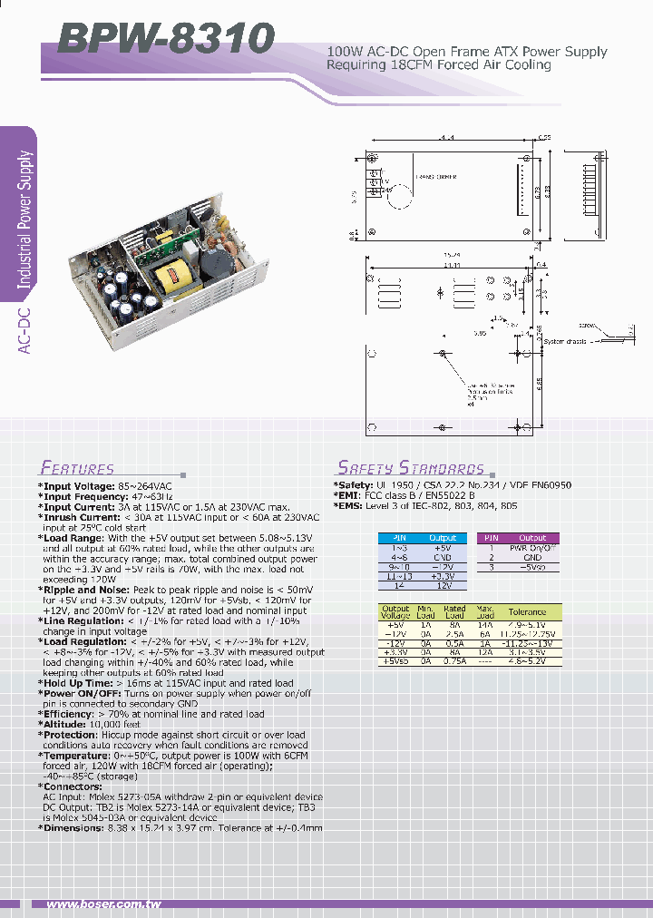 BPW-8310_4383561.PDF Datasheet