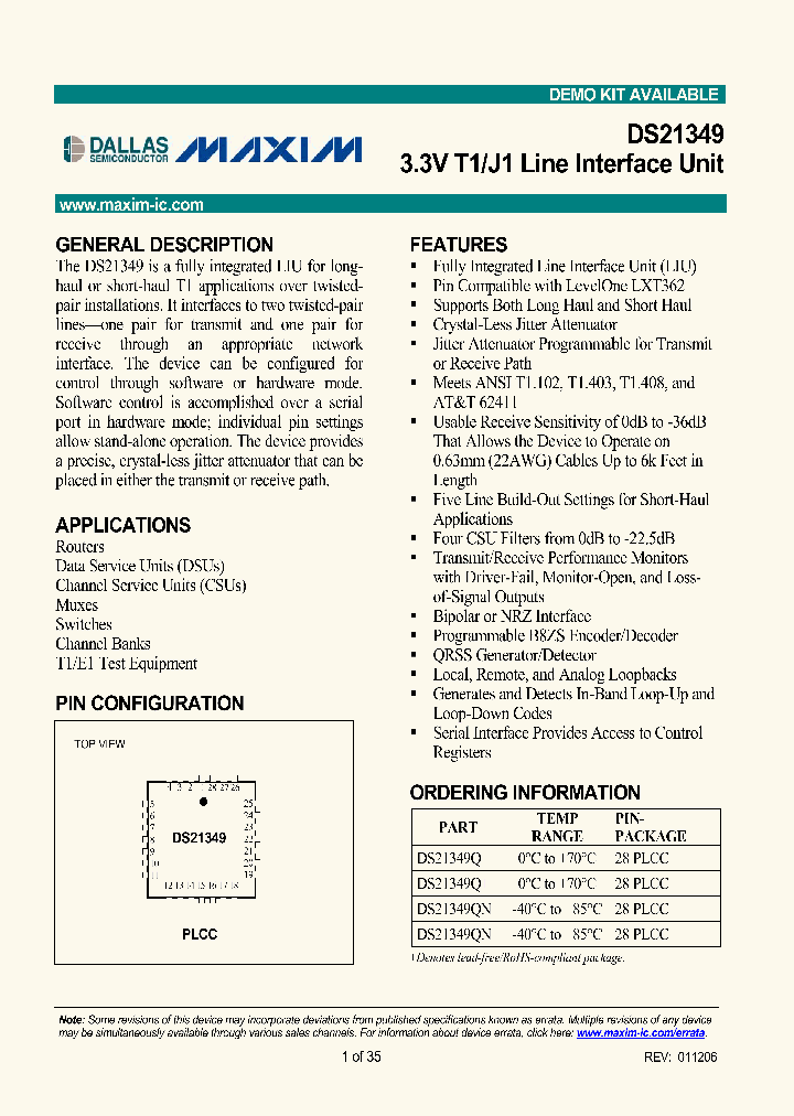 DS21349QNTAMPR_4385766.PDF Datasheet