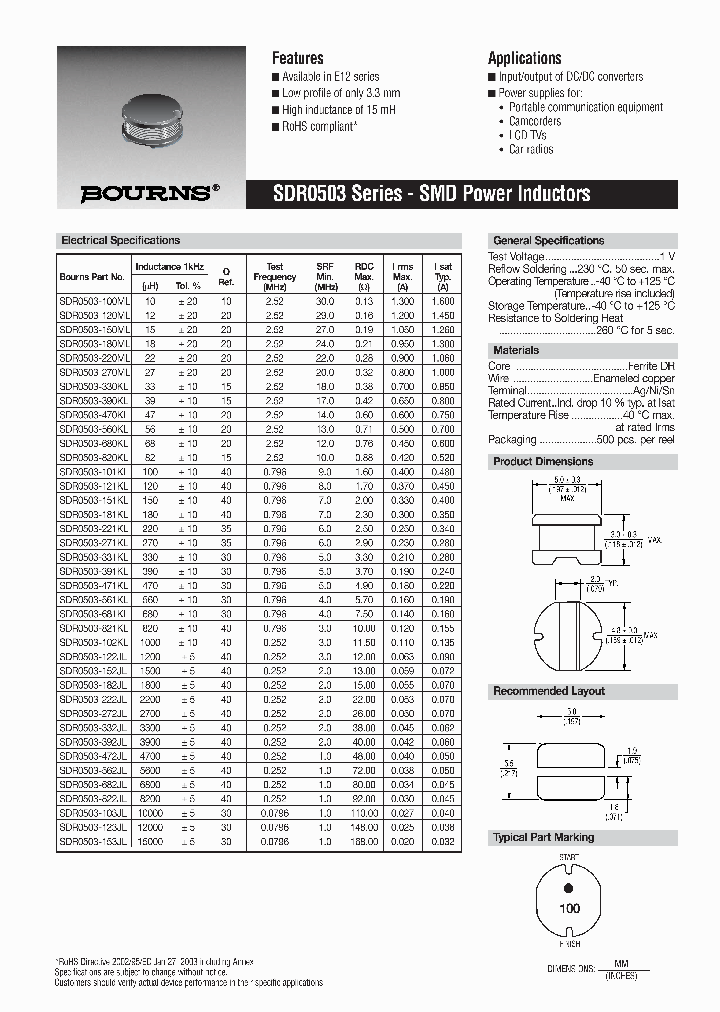 SDR0503-390KL_4386795.PDF Datasheet