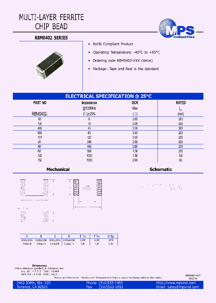 R8M0402-100_4389254.PDF Datasheet