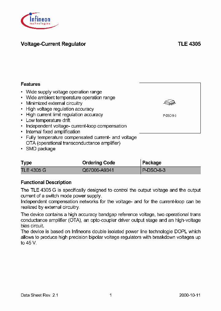 TLE4305_4391078.PDF Datasheet