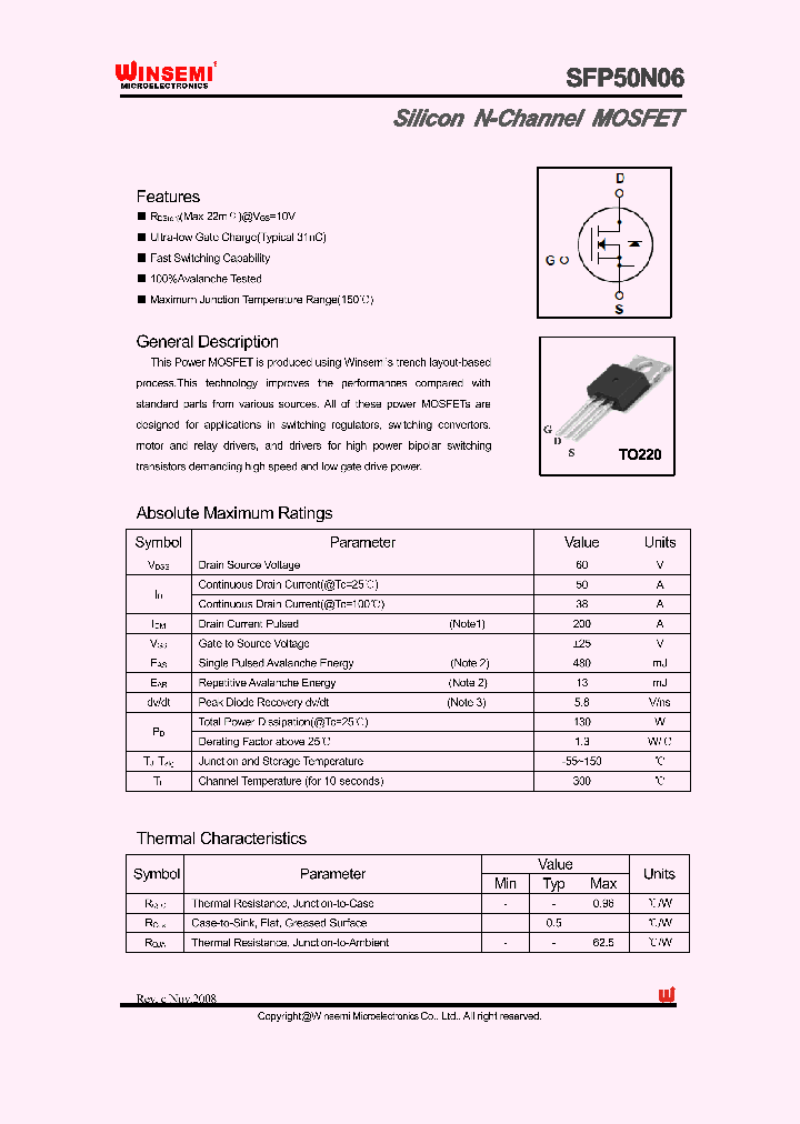 SFP50N06_4393183.PDF Datasheet