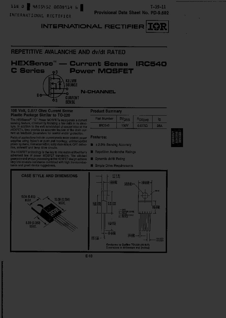 IRC540-007_4394353.PDF Datasheet