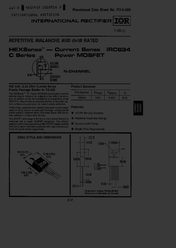 IRC634-008_4394279.PDF Datasheet