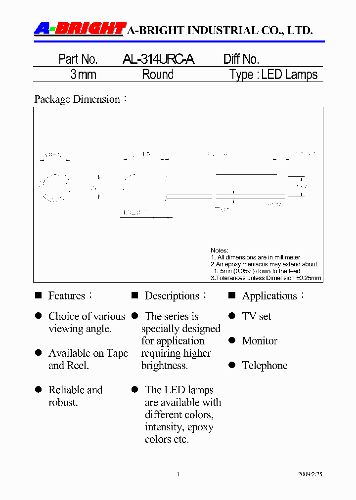 AL-314URC-A09_4394317.PDF Datasheet