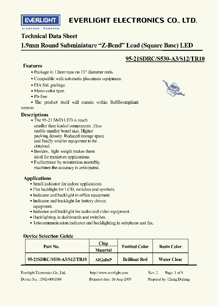 95-21SDRC-S530-A3-TR10_4394942.PDF Datasheet
