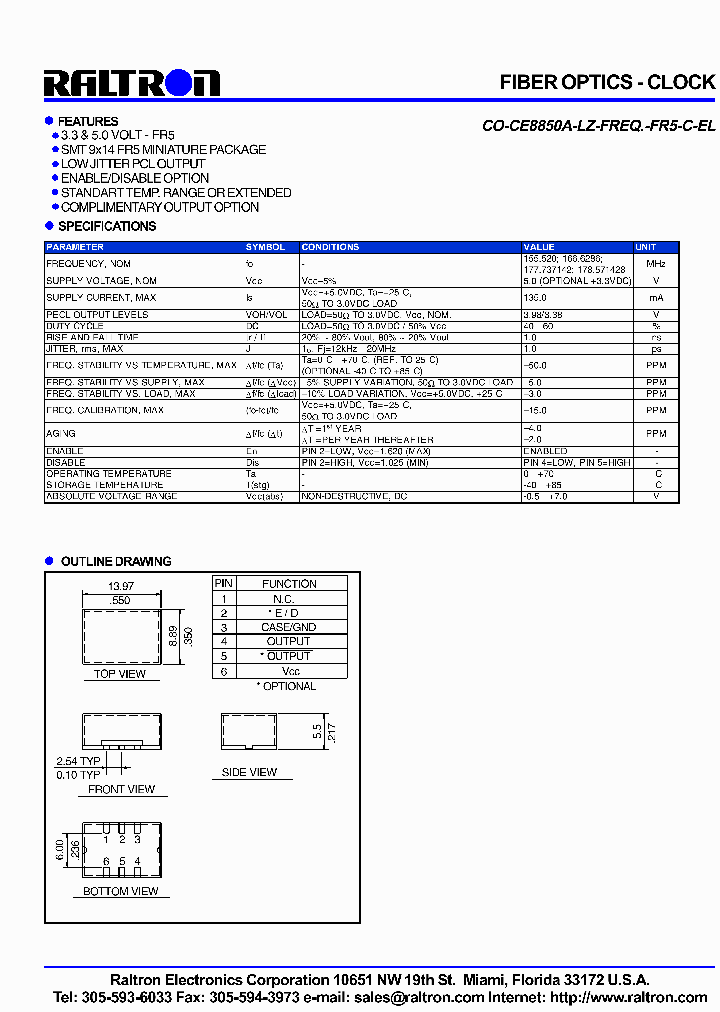 CO-CE8850A-LZ-FREQ-FR5-C_4397646.PDF Datasheet