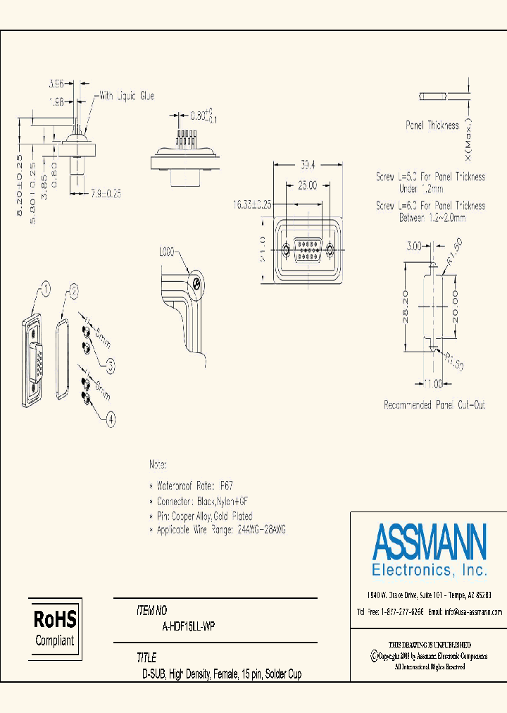 A-HDF15LL-WP_4400458.PDF Datasheet