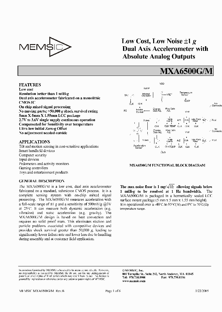 MXA6500GB_4402450.PDF Datasheet