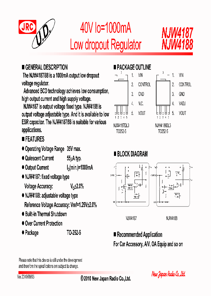 NJW4187_4402670.PDF Datasheet