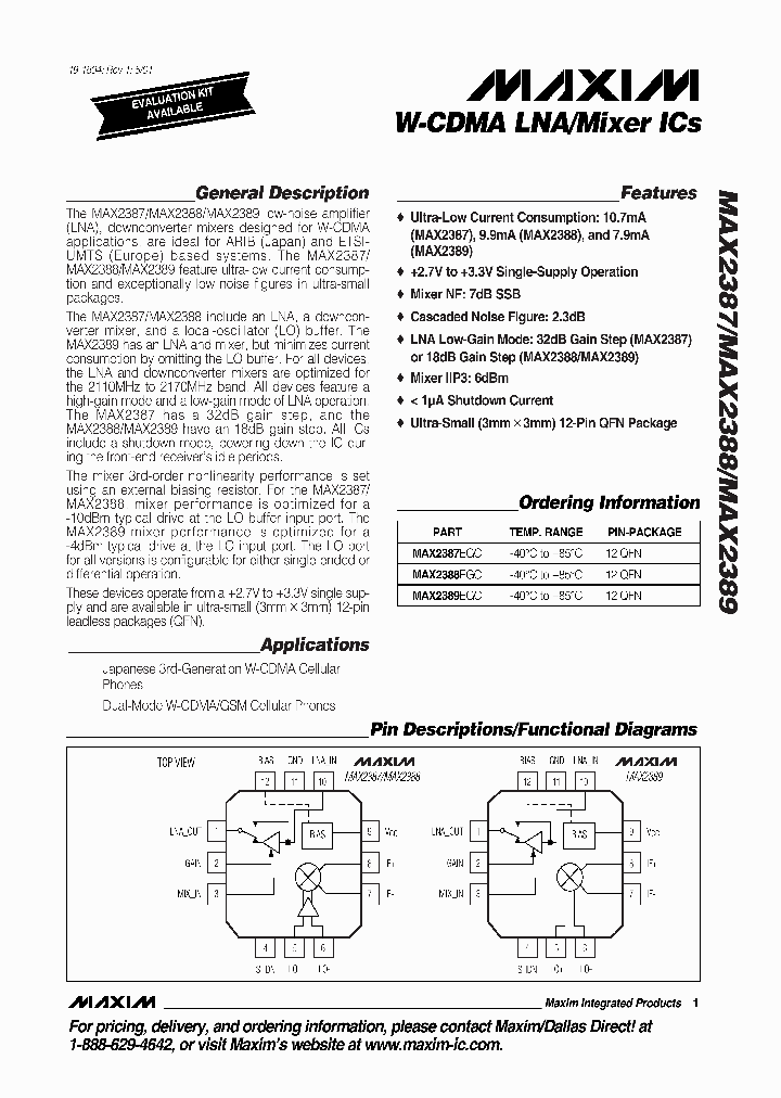 MAX2387EGC-T_4403562.PDF Datasheet