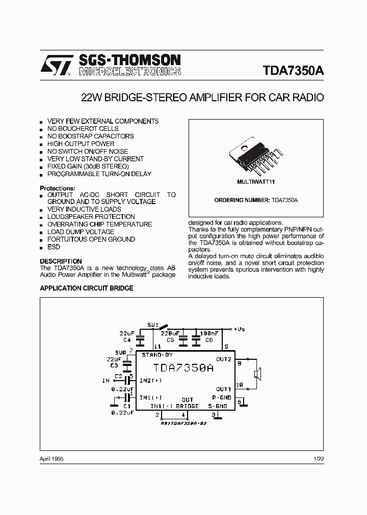 TDA7350A_4404380.PDF Datasheet