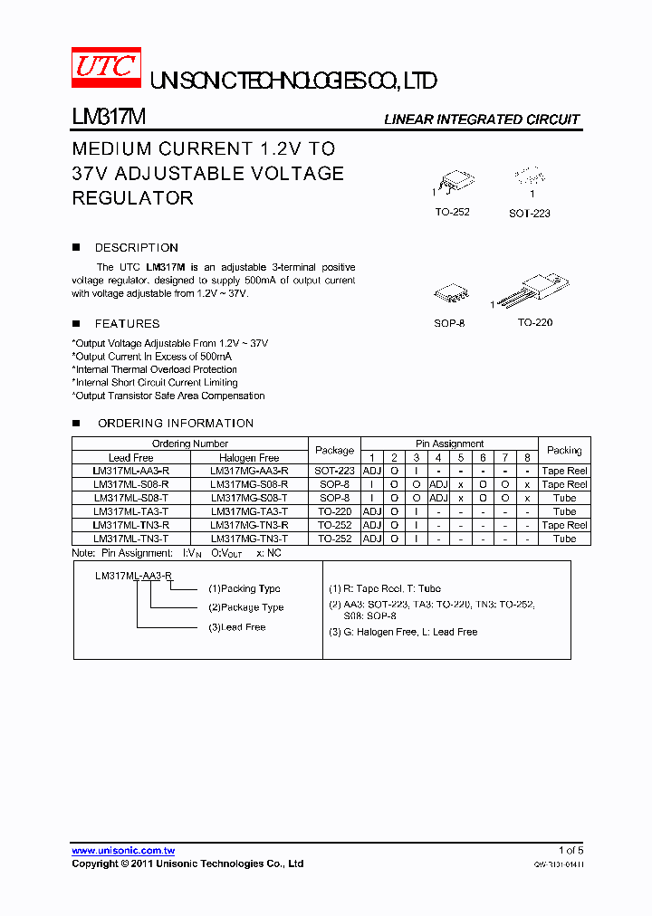 LM317MG-S08-R_4406675.PDF Datasheet
