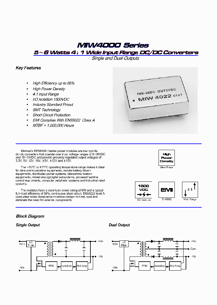 MIW4027_4409332.PDF Datasheet