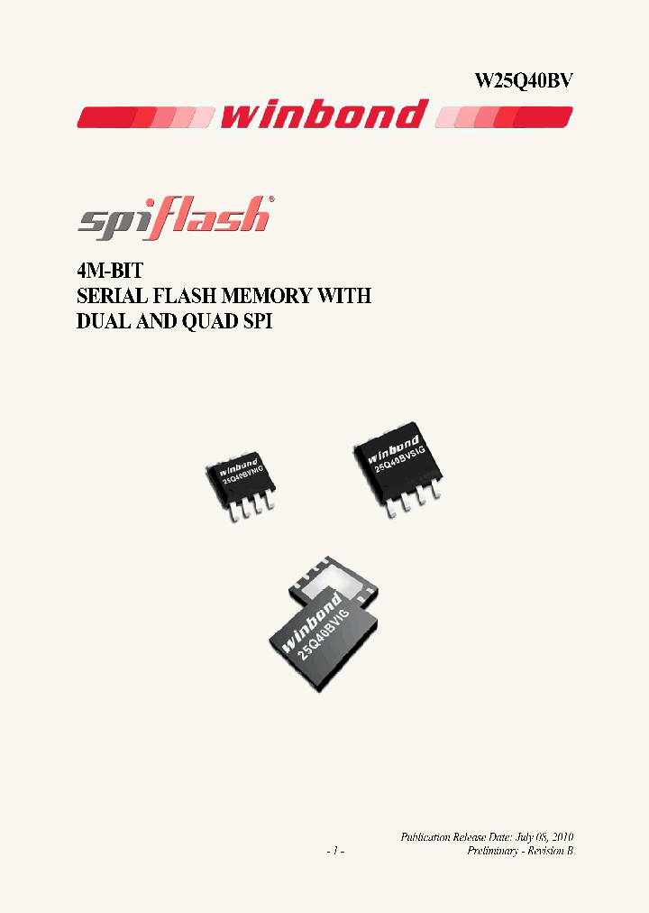 W25Q40BV_4410096.PDF Datasheet