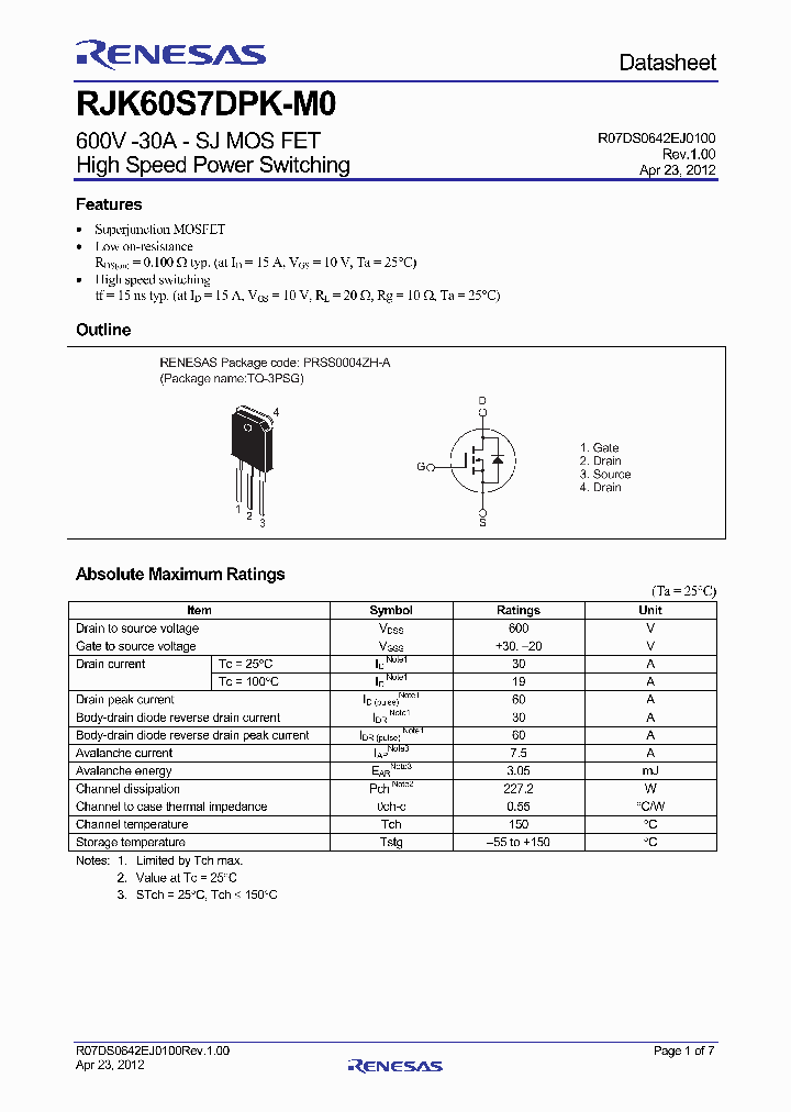 RJK60S7DPK-M0_4411242.PDF Datasheet