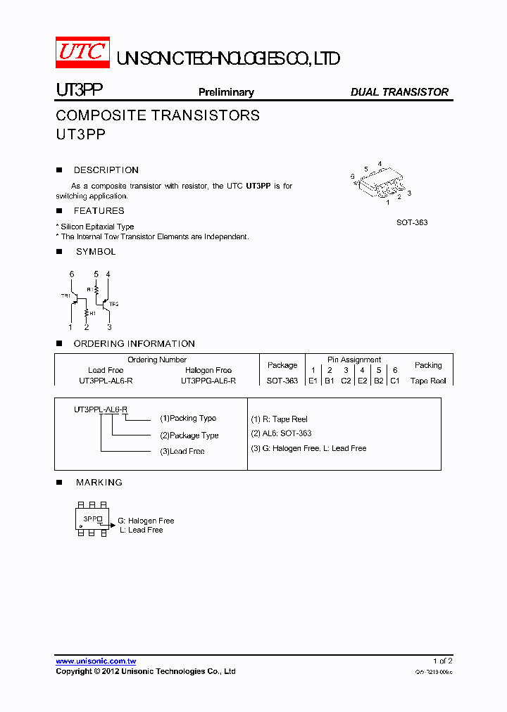 UT3PPL-AL6-R_4412080.PDF Datasheet