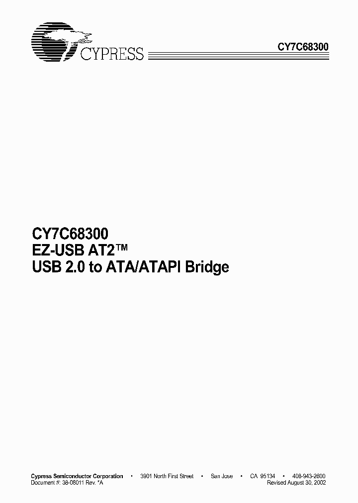 CY7C68300-56PVC_4414198.PDF Datasheet