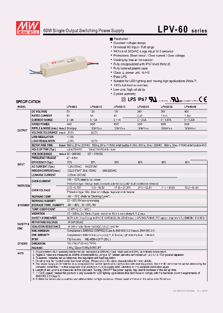 LPV-6011_4413988.PDF Datasheet