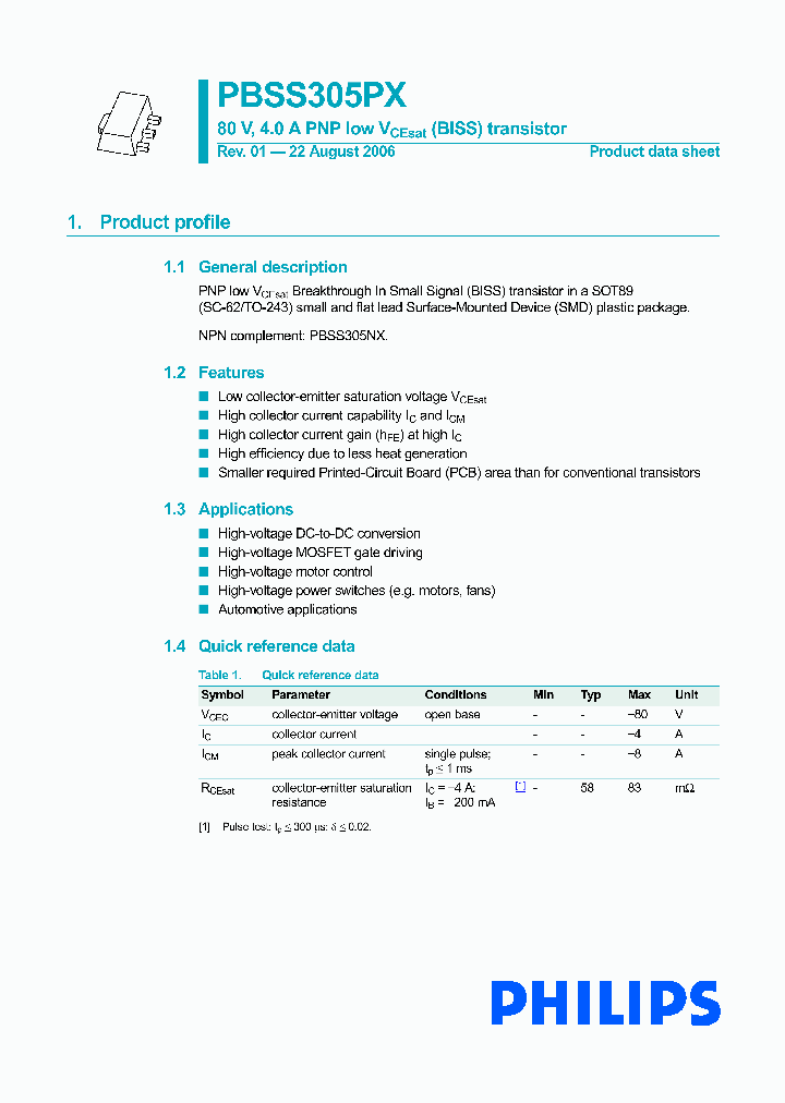 PBSS305PX115_4416092.PDF Datasheet