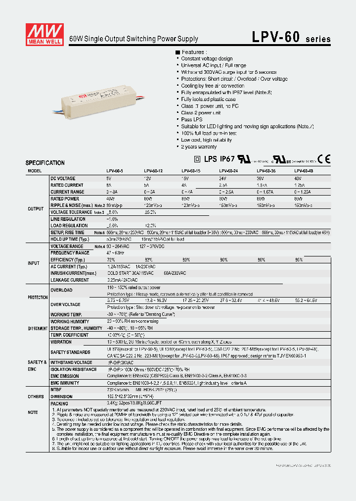 LPV-6012_4413989.PDF Datasheet