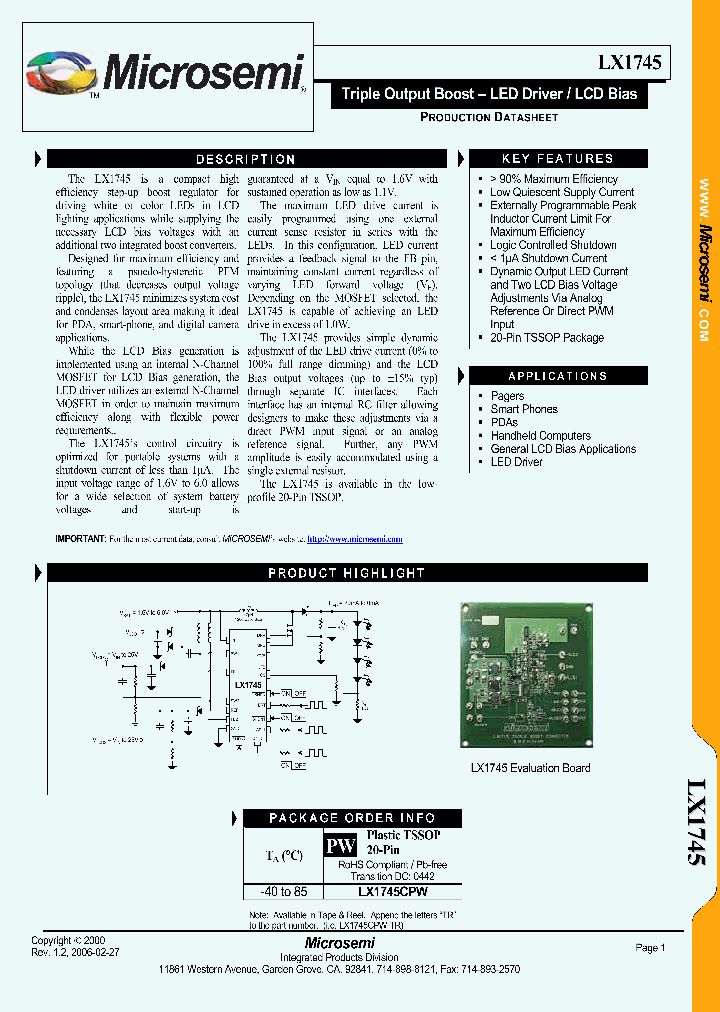 LX1745CPW-TR_4415780.PDF Datasheet