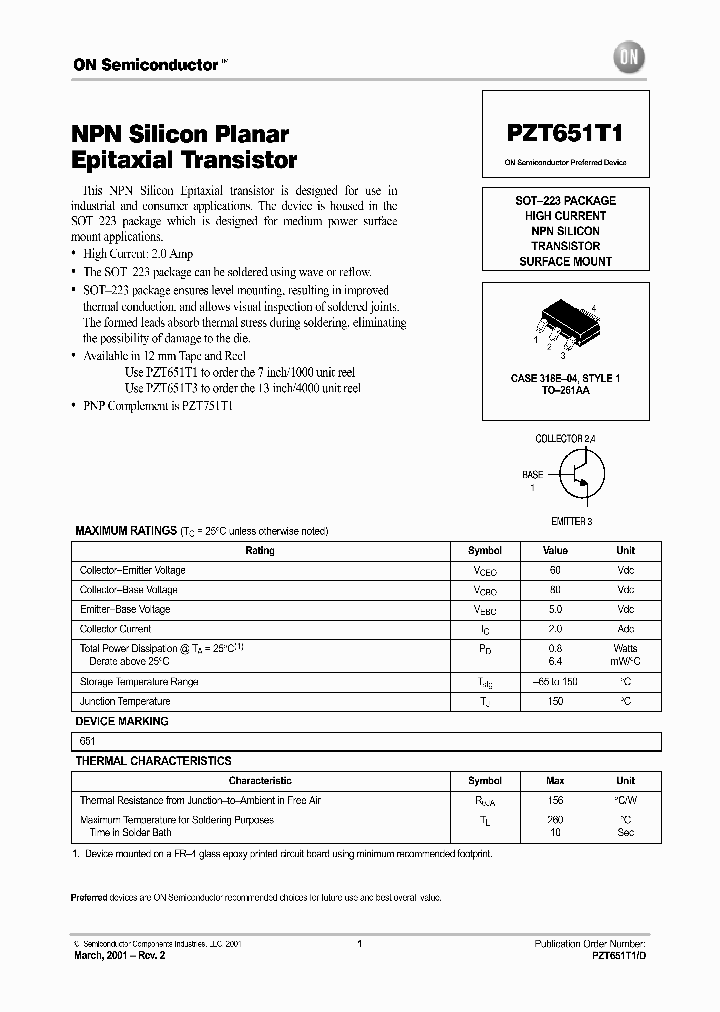 PZT651T1D_4417941.PDF Datasheet