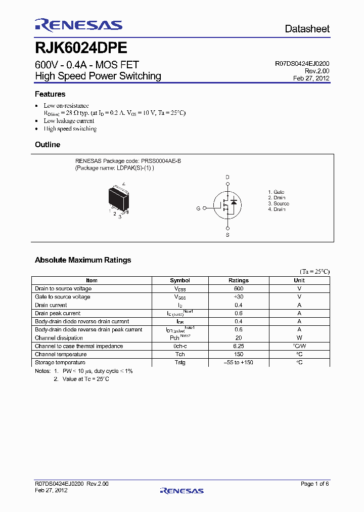 RJK6024DPE_4417430.PDF Datasheet