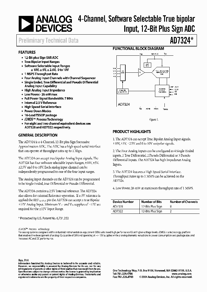 AD7324_4413670.PDF Datasheet
