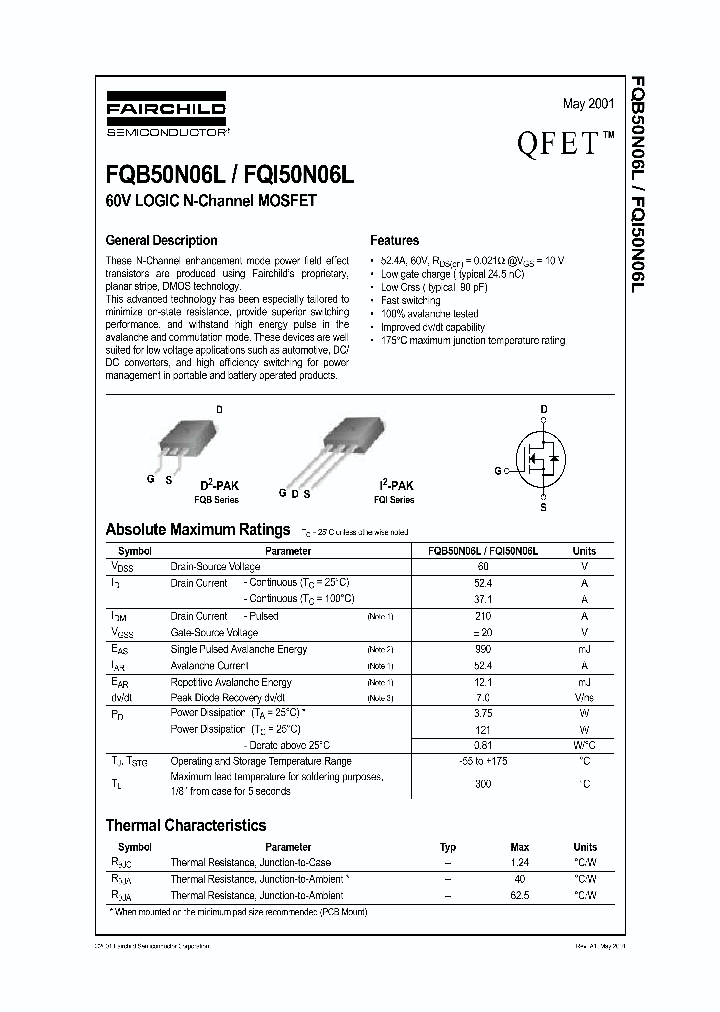 FQB50N06LTM_4423556.PDF Datasheet