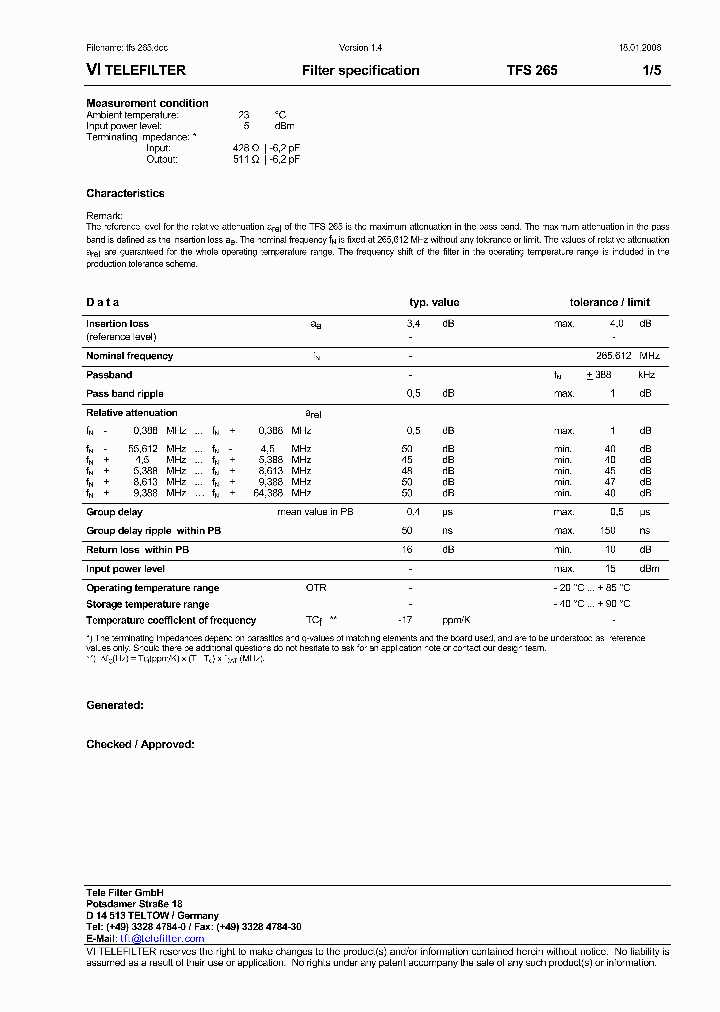TFS265_4423561.PDF Datasheet