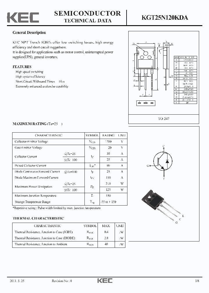 KGT25N120KDA_4424520.PDF Datasheet