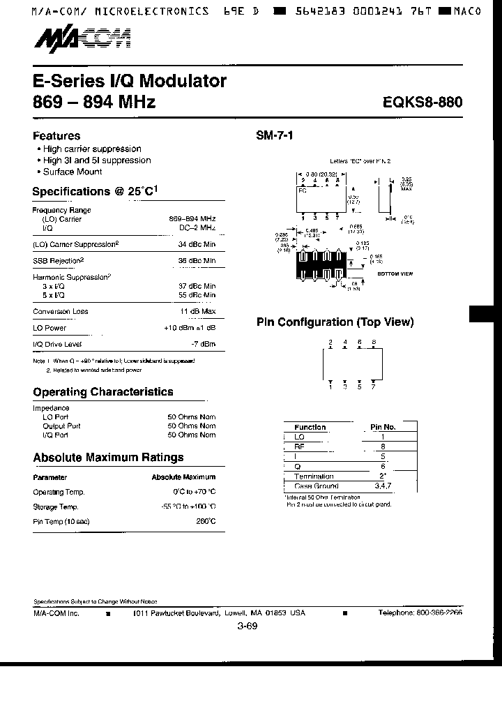 EQKS8-880_4425819.PDF Datasheet
