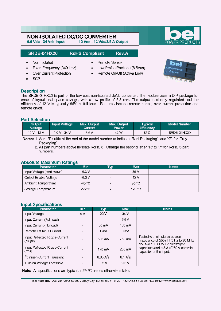 SRDB-04HX20_4430455.PDF Datasheet