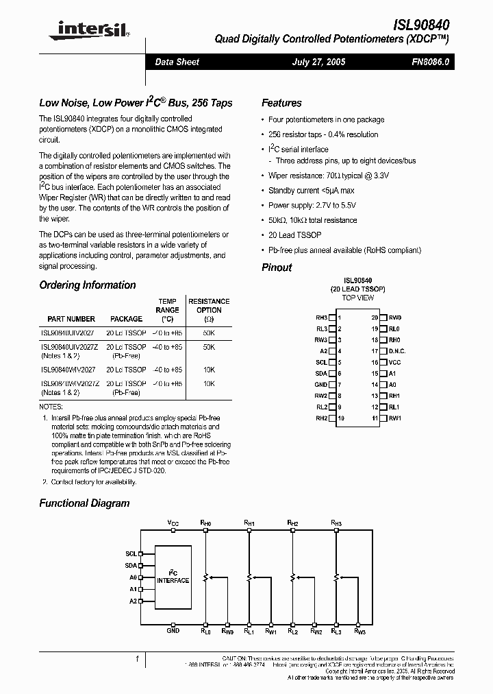 ISL90840_4432460.PDF Datasheet