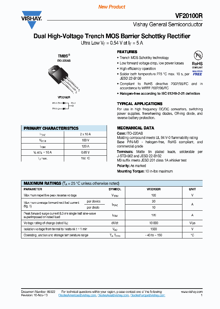 VF20100R-M3-4W_4433062.PDF Datasheet