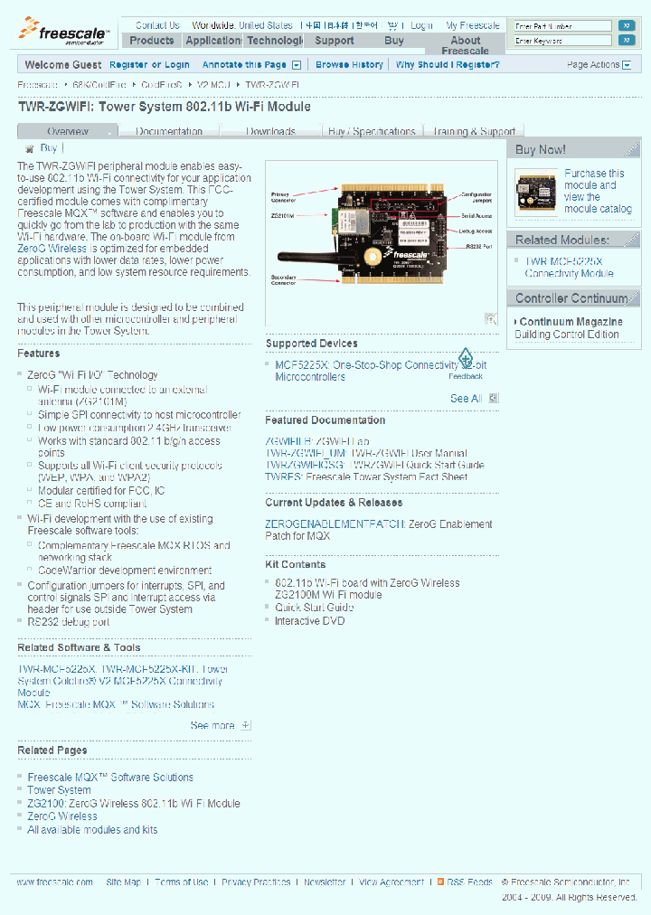 TWR-ZGWIFI_4435211.PDF Datasheet